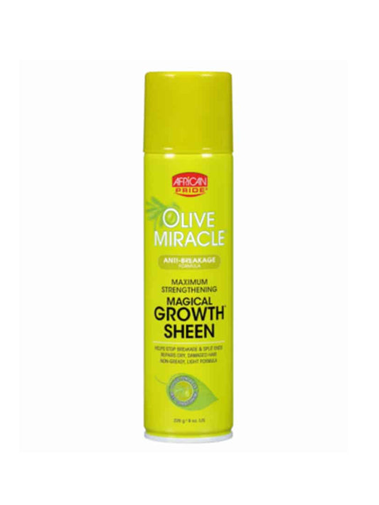 African Pride Olive Miracle Growth Sheen 8oz