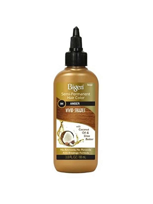 Bigen Semi Permanent Hair Color Amber, 3 oz