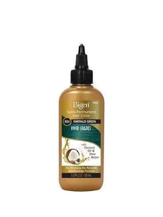 Bigen Vivid Shades Semi Permanent Hair Color – EG3 Emerald Green – EG3 Emerald Green
