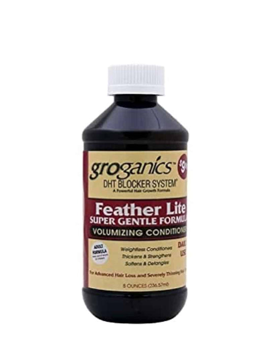 Groganics DHT Blocker Feather Lite Gentle Volumizing Conditioner 8 fl oz