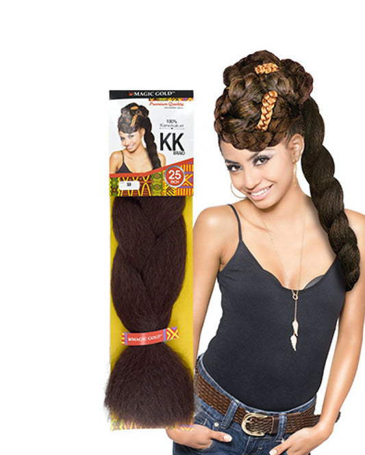 100% Kanekalon (KK) Braid