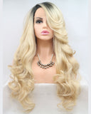 Long Blonde Synthetic Lace Front Wig Long Blonde Synthetic Lace Front Wig