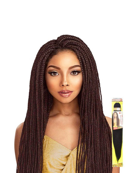 X-JUMBO BRAID 56″ | African Collection Pre-Stretched Kanekalon Braid