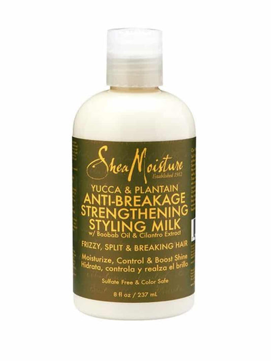 Shea Moisture Yucca & Plantain Anti-Breakage Strengthening Styling Milk 8oz