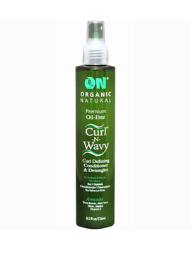 On Natural Premium Oil-free Remy Hair Curl-n-wavy Curl Defining Conditioner & Detangler – Avocado (8oz)