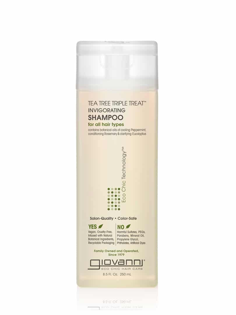 Tea Tree Triple Treat Invigorating Shampoo 8.5 oz