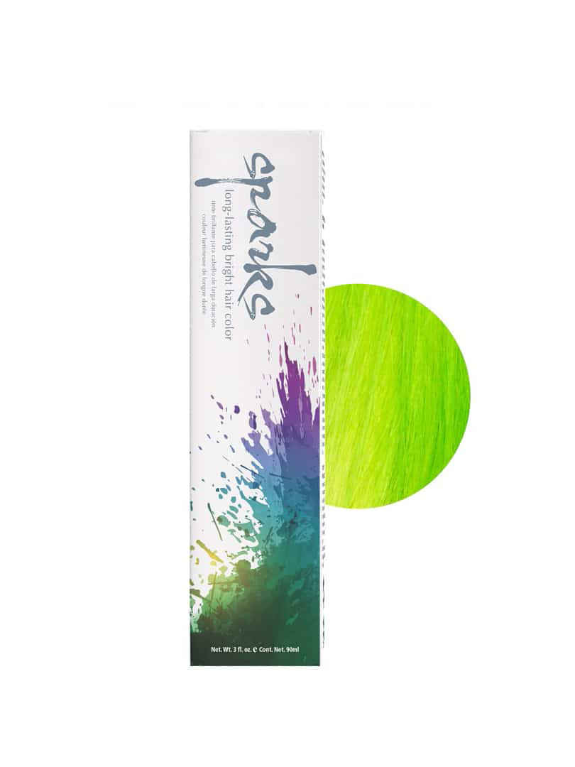 Sparks Hair Color 3 oz – Key Lime